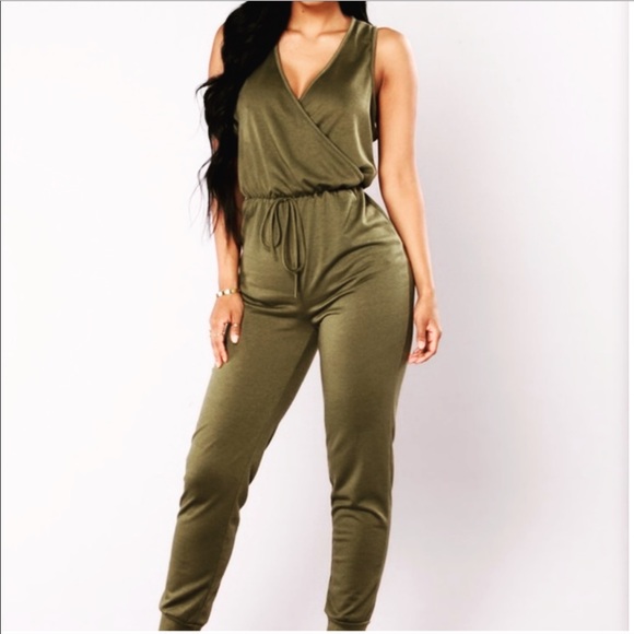 outburst metallic jumpsuit